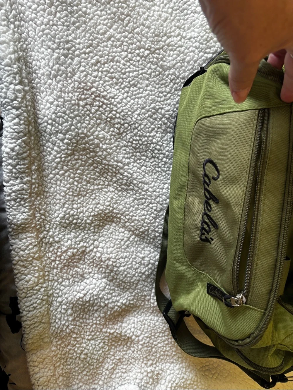 Cabela's Olive Green Messenger Bag